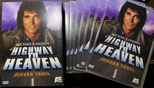 DVD Michael Landon "HIGHWAY TO HEAVEN" Season 3 Michael Landon-Victor French - Picture 1 of 3