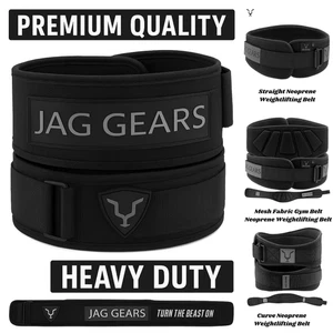 Straight Weightlifting Belt for Men and Women Workout Back Support Belt Lifting - Picture 1 of 18