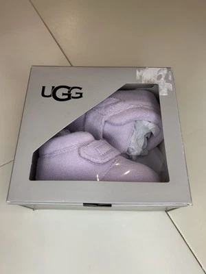 Botines de bebé UGG RAROS talla 4/5.  I BIXBEE TERRY. Lila Foto 1 de 4
