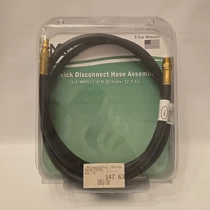 Marshall Excelsior Quick Disconnect LP Hose XM QD Nipple 72" MER14TCMPQD-72  - Bild 1 von 4