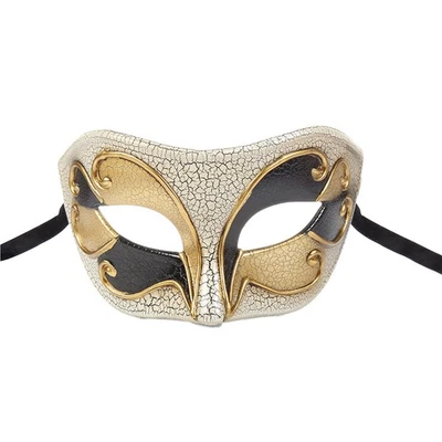 Men Vintage Phantom of the Opera Eye Mask Venetian Costume Masquerade Party Mask - Image 1 of 4