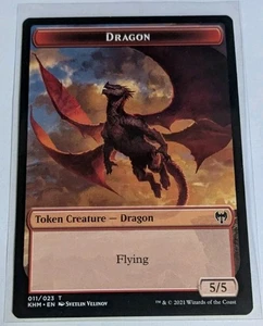 Dragon Token *011/023* Mtg Kaldheim Magic The Gathering - Picture 1 of 1