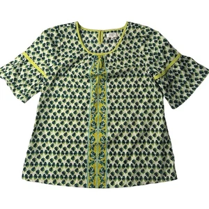 Mädchen Lg Crown & Ivy Green Print Top - Bild 1 von 5