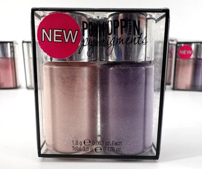 1pack HARD CANDY Poppin Pigments Eyeshadow Duo VIOLETS & ROSES Pink Violet 734 - Image 1 of 3