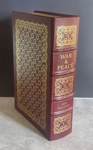 Easton Press War And Peace Leather Bound Book Collectors Edition Tolstoy 1981 - Bild 1 von 18