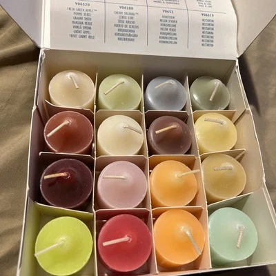 Muestreador Votivo PARTYLITE 16 Piezas #P9592 Retirado Nuevo En Caja Foto 1 de 4