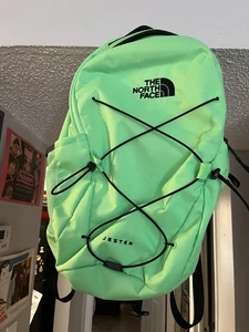 The North Face Rucksack Jester Lime Green Taschen Schule Laptop - Bild 1 von 4