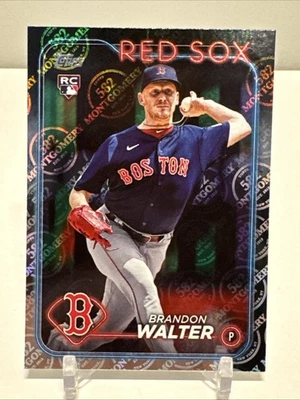 2024 Topps 582 Montgomery Club #193 Brandon Walter RC Boston Red Sox - Image 1 of 2