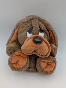 Dandee Wrinkle Dog Plush Bassett Hound 9 Inch MTY International Stuffed Animal - Picture 1 of 9