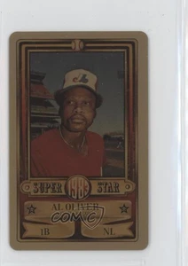 1983 Perma-Graphics/Topps Credit Cards Gold Al Oliver #150-SSN8310 - Picture 1 of 3