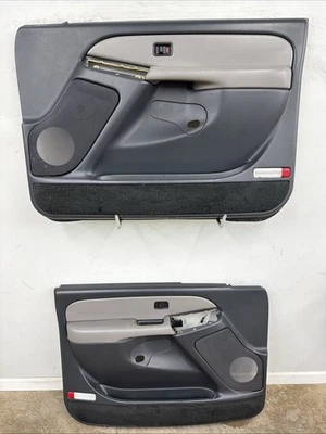 99-02 Chevy Tahoe Silverado GMC Yukon Sierra Power Door Panel Set OEM Graphite - Image 1 of 4