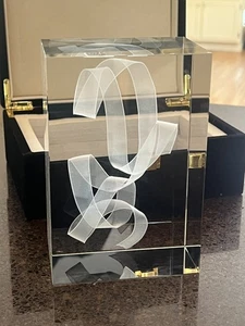 CJ Hendry Andy Blank “Entangled” Crystal block sculpture, 2022  Limited Edition - Picture 1 of 5