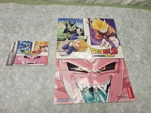 Dragon Ball Z: Supersonic Warriors Manual & Poster Only GBA Game Boy Advance - Picture 1 of 12