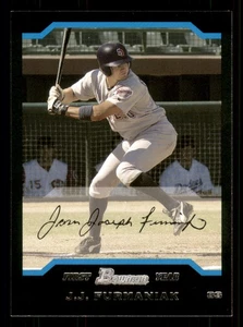 2004 Bowman J.J. Furmaniak #326  FY, RC San Diego Padres - Picture 1 of 2