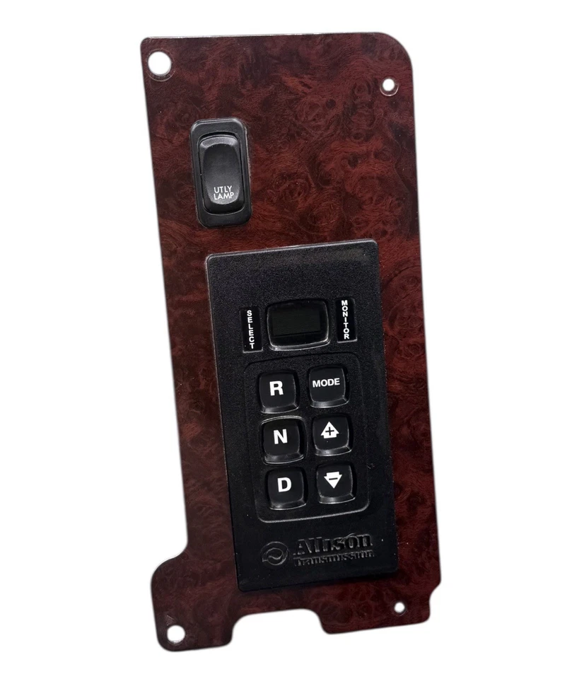 2018 Freightliner M2 106 Woodgrain Push Button Shift Shifter Assembly OEM - Image 1 of 3