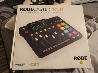 RODE RODECASTER PRO II 8 Channel Integrated Audio Production Studio - Image 1 of 2
