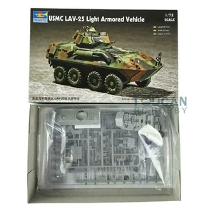 Modelo de vehículo blindado ligero Panzer USMC LAV-25 07268 trompetista 1/72 stock de EE. UU. - Imagen 1 de 4