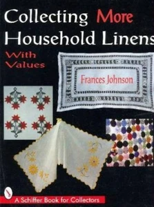 Old Linens ID Book LaceTablecloths Runners Coverlet Etc - Picture 1 of 5