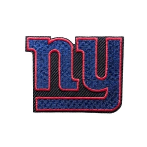 New York Giants Iron On Embroidery Patch, New York Giants Patch - 2.5" x 2" - Picture 1 of 2