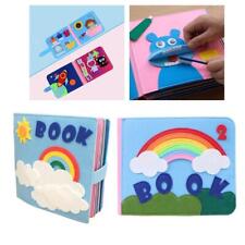 Soft Quiet Books Early Learning 3D Busy Book Filztuchbuch für Kleinkinder