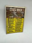 Civil War Confederate Money Check List Trading Card #88 MARKED Poor Condition