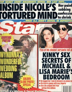 STAR Feb. 6 1996 Wynonna Judd Lisa Marie Presley Michael Jackson Lana Turner - Imagen 1 de 2