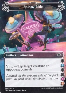 SPINNY RIDE (2-5-6) 227/244 UNFINITY MTG MAGIC NM (yourdeckbuilder) - Picture 1 of 1