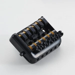 DIY Headless Guitar Bridges Black Fixed Bridge String Spacing 10.6mm FREE SHIP - Picture 1 of 12