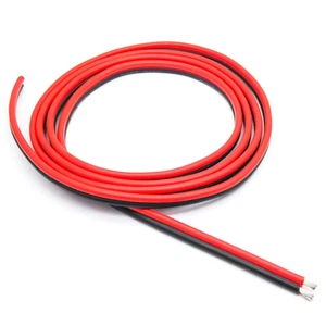 15ft 12AWG Silicone RC Wire Black/Red Parallel Bonded - Picture 1 of 1