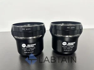 Beckman Coulter SX4750 / SX4750A Rotor Buckets - 682g, Max 4750 RPM - Set of 2 - Picture 1 of 2