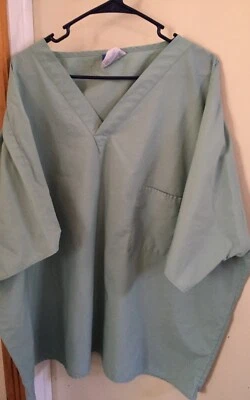 Crest Smock 4x Plus Mens Women’s Green Medical Healthcare Big And Tall 38-40 - Image 1 of 4