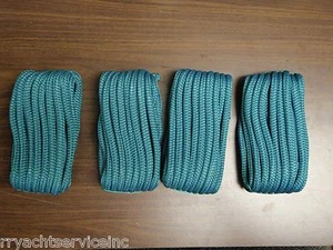 BOTE DE EMPALME DE OJOS DOBLE TRENZA 1/2"" X 25 FT VERDE AZULADO 50-39811 4 PAQUETES 15 - Imagen 1 de 1