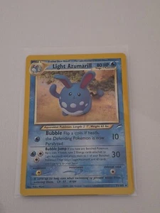 Light Azumarill/Helles Azumarill 13/105 Pokemon Neo Destiny ENG Vintage - Bild 1 von 2