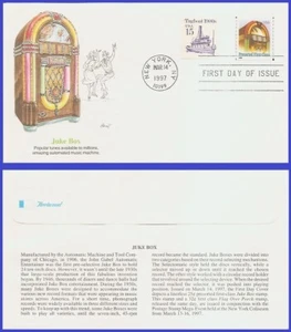 USA5 #3132 U/A FLEETWOOD FDC Juke Box s/a - Bild 1 von 1
