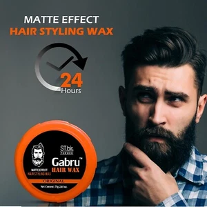 pack of 1 ST.bir Matte Effect Gabru Hair Wax 75gm STRONG HOLD Style For Men 24hr - Picture 1 of 8