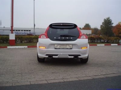 Escape deportivo dúplex FMS acero Volvo C30 (M,06-) 2.0 107kW / 2.0D 100kW, ESD transversal - Imagen 1 de 3