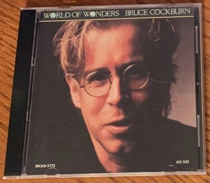 BRUCE COCKBURN "WORLD OF WONDERS" RARE ORIGINAL 1986 USA CD ALBUM - Imagen 1 de 1