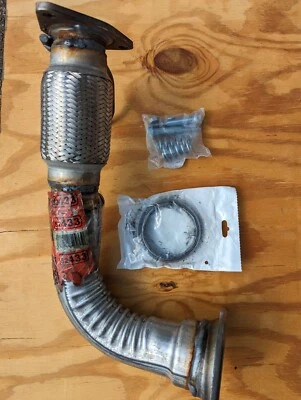 Walker Exhaust Front Pipe 52433,Spring Bolts 35031,Gasket 31566,04-08 Acura TSX - Image 1 of 4