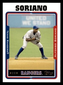2005 Topps #460 Alfonso Soriano Texas Rangers - Picture 1 of 2