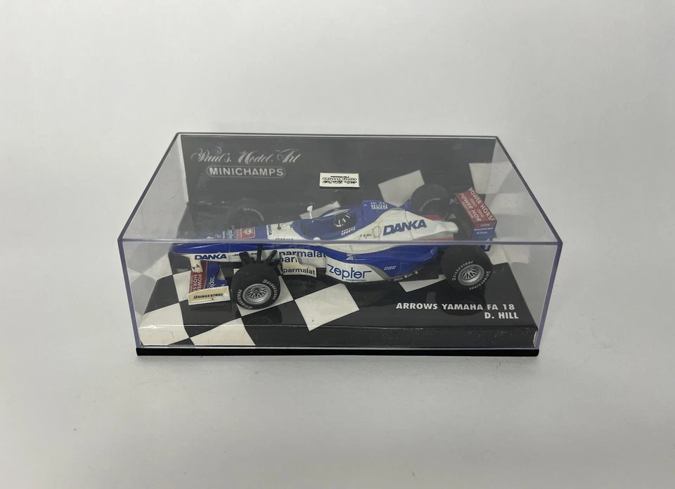 Minichamps Arrows Yamaha Fa 18 D.Hill 1/43 - Immagine 1 di 4