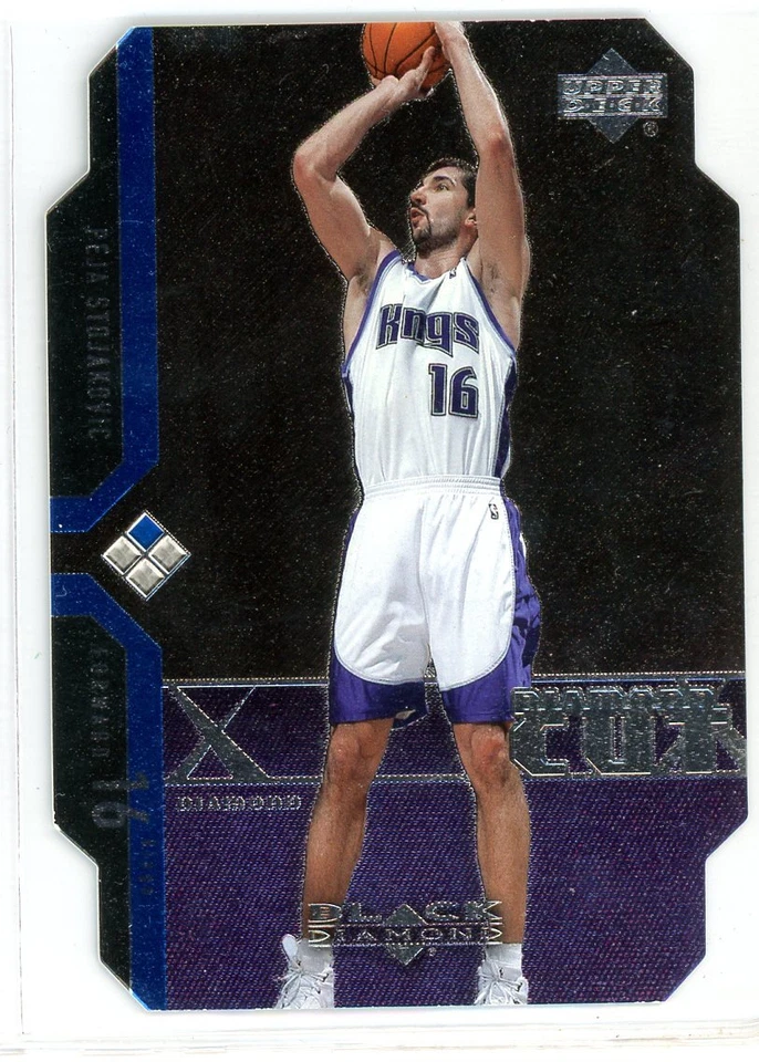 2005 UD BLACK DIAMOND PEJA STOJAKOVIC DIAMOND CUT   #DC 35  - Image 1 of 2