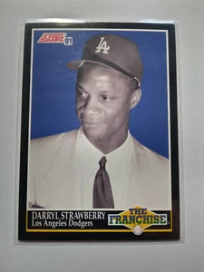 SCORE 1991 MLB "Darryl Strawberry" THE FRANCHISE #864 TRADING CARD Baseball - Bild 1 von 2