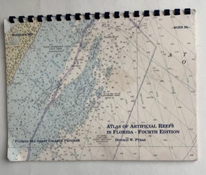 Atlas der künstlichen Riffe in Florida Donald W Pybas 1991 4. Auflage - Bild 1 von 6