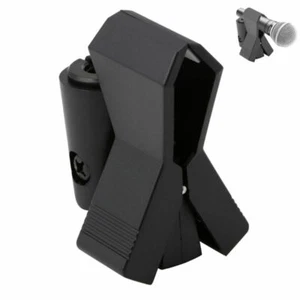 Flexible Shockmount Universal for Butterfly Spring Microphone Mic Clip Holder Bl - Picture 1 of 10