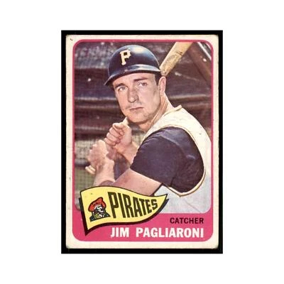 1965 Topps Jim Pagliaroni Baseball Cards #265 - Image 1 of 3