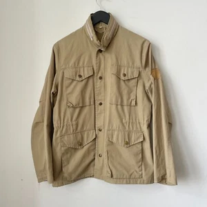 Vintage FJALLRAVEN Jacket Size S/M windbreaker 80s outdoor beige - Picture 1 of 10