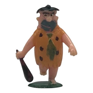 Marx TV Tinykins Fred Flintstone Plastic Figure Hanna Barbera Cartoon Character - Picture 1 of 6