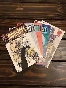 Lote de cómics de AP: Monster Club #1 2 4 5 6 7 Art de Theo Bain - Imagen 1 de 11