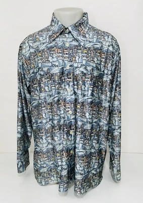 GEMELLIS / ENRO - DISCOTECA VINTAGE EUROPA Hombre 2XL. Camisa Foto 1 de 4