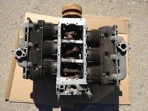 CLARK'S CORVAIR ENGINE BLOCK WITH CRANKSHAFT - 51A 3856756 - Picture 1 of 12